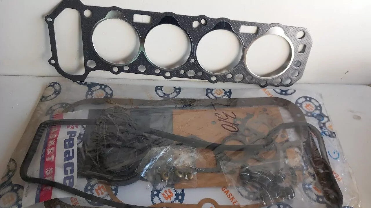Full Set Gasket kit fits Nissan Vanette Bluebird Chain Timing LD20 engines GL310 View Front