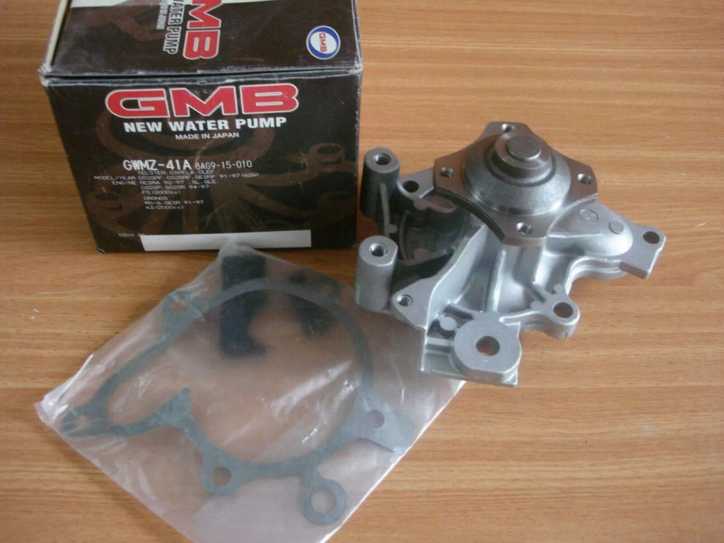 Water Pump fits Ford Probe ECP Mazda 323 BJ MX6 Premacy 626 MPV GWMZ-41A View Front