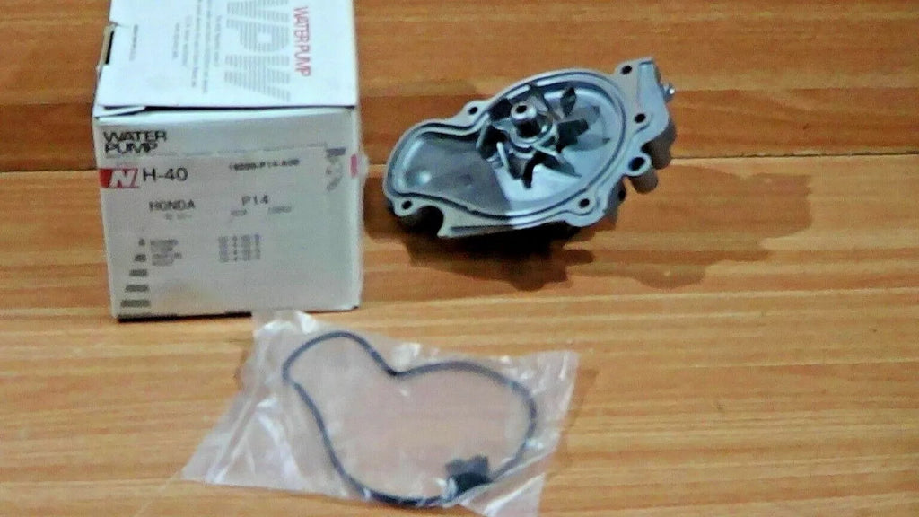 Water Pump fits Honda Accord Inspire Ascot CC4 CC5 CC7 Prelude BB2 H23A engines H-40 View Rear