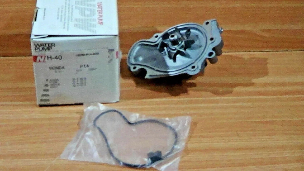 Water Pump fits Honda Accord Inspire Ascot CC4 CC5 CC7 Prelude BB2 H23A engines H-40 View Rear