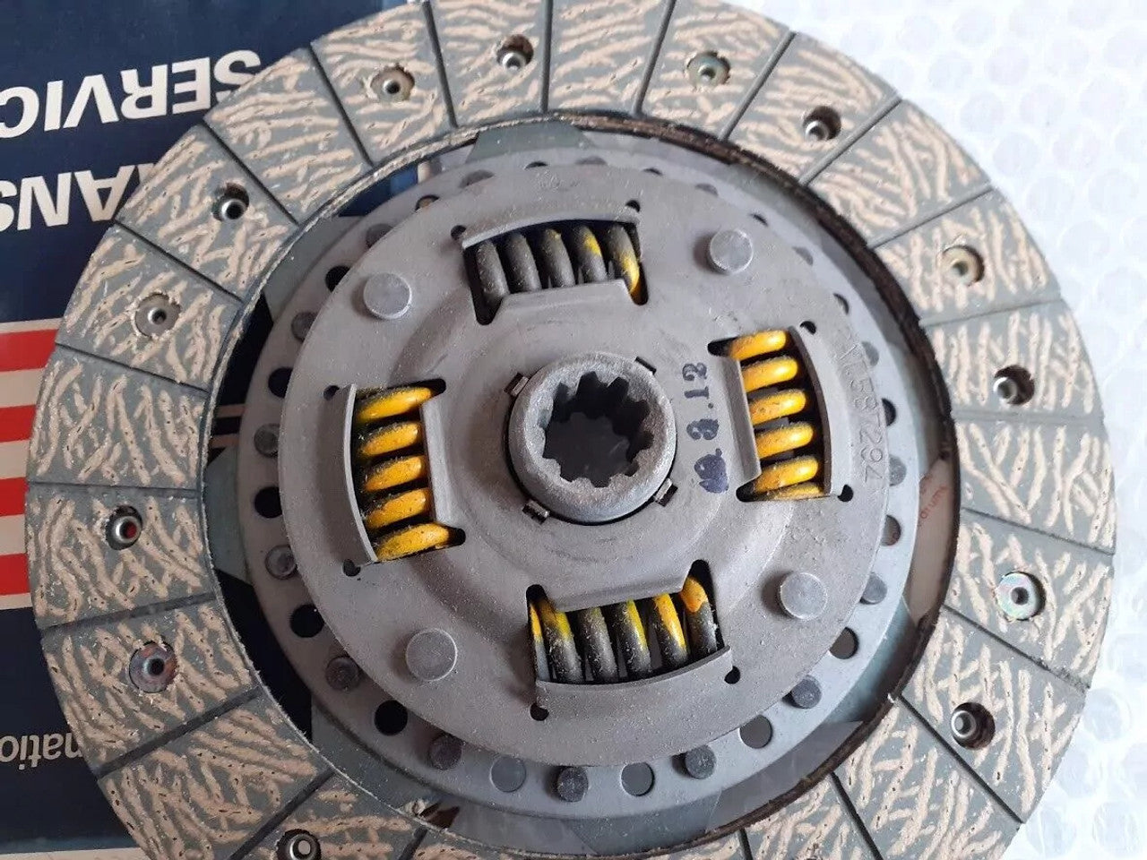 Clutch disc Plate fits Mitsubishi Colt 1500 A22 A25 A27 200mm HB1103 View Rear
