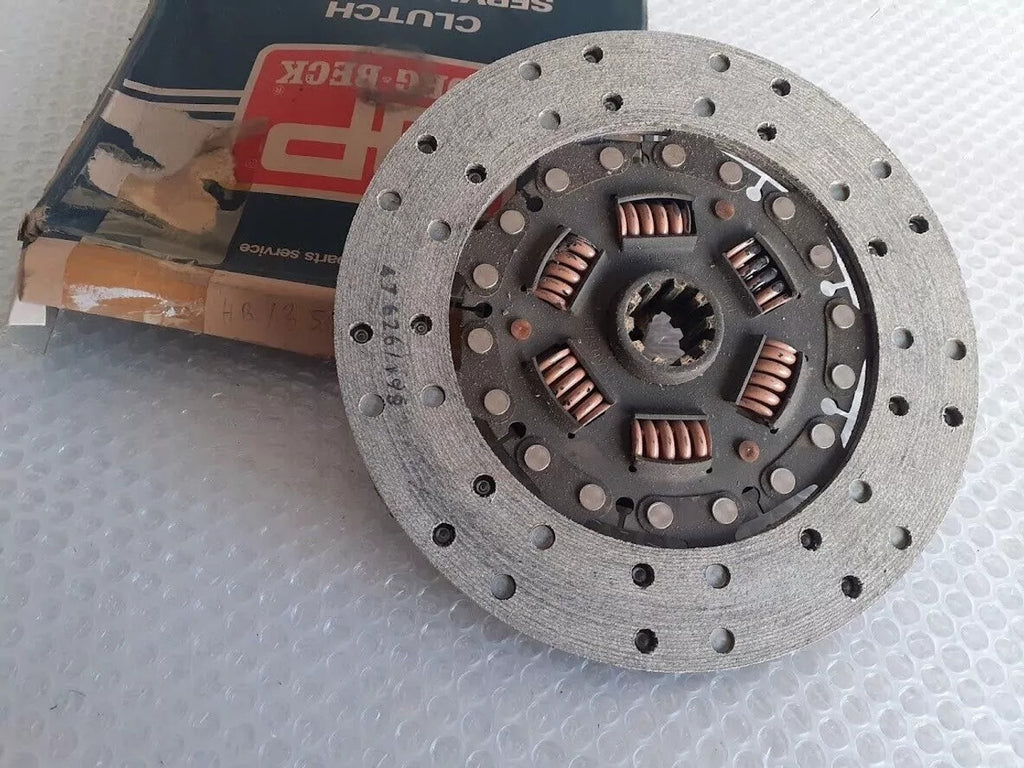 Clutch Disc fits Alvis Austin Rover Daimler Leyland Morgan Renault Talbot 229mm HB1359 View Front