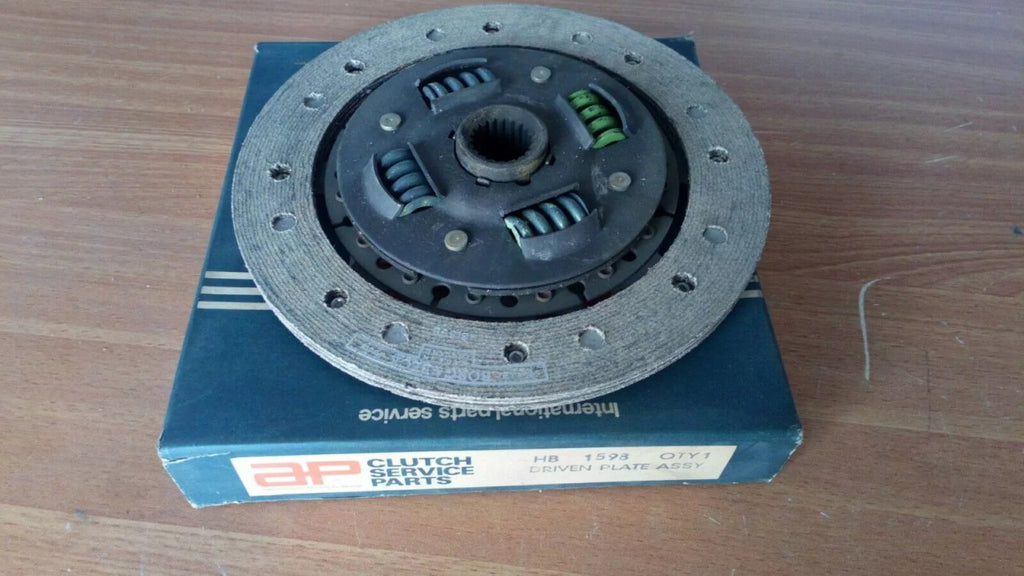 Clutch Disc fits Ford Corsair 1700 V4 1965-1970 190mm HB1598 View Front
