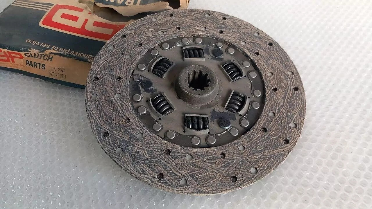 Clutch Disc fits Dennis BMC Karrier D Series Perkins 6.305 Newage Lyon 305mm HB2035 View Rear