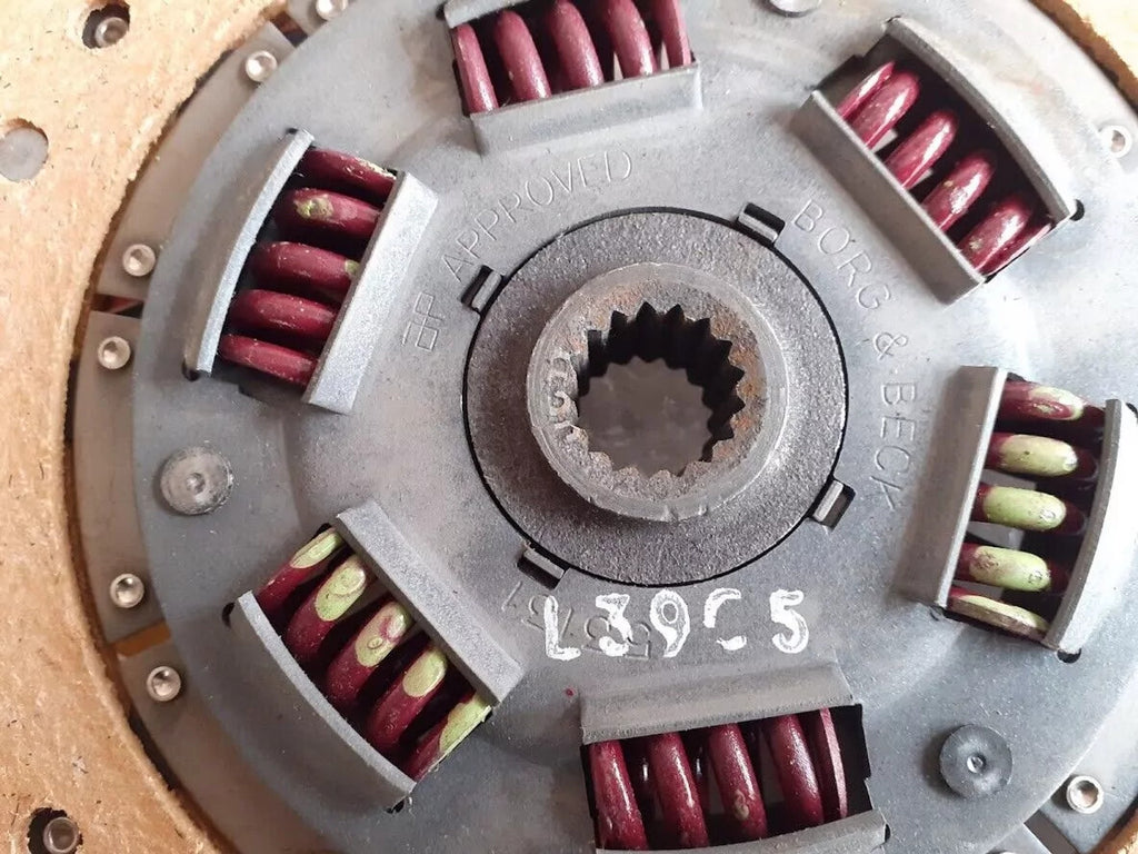 Clutch Disc Plate fits Saab 99 900 4 Speed except Turbo 216mm HB2223 View Rear