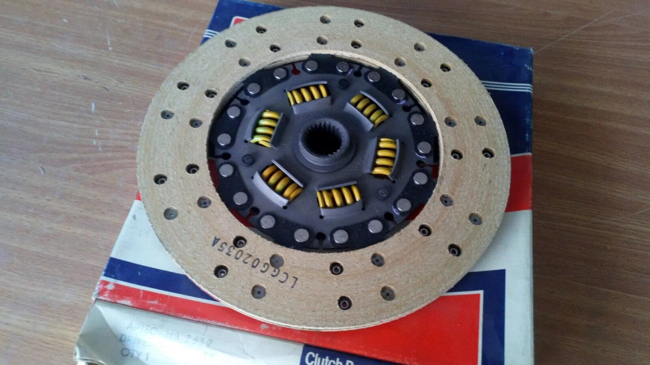 Clutch Disc fits Ford Transit V4 Perking 4.99 4.108 Heavy Duty 241mm HB2632 View Rear