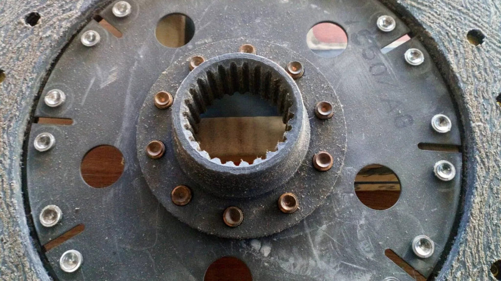 Clutch Disc fits County Ernest Doe Ford Roadless Traction Whitlock 330mm HB3167 View Rear