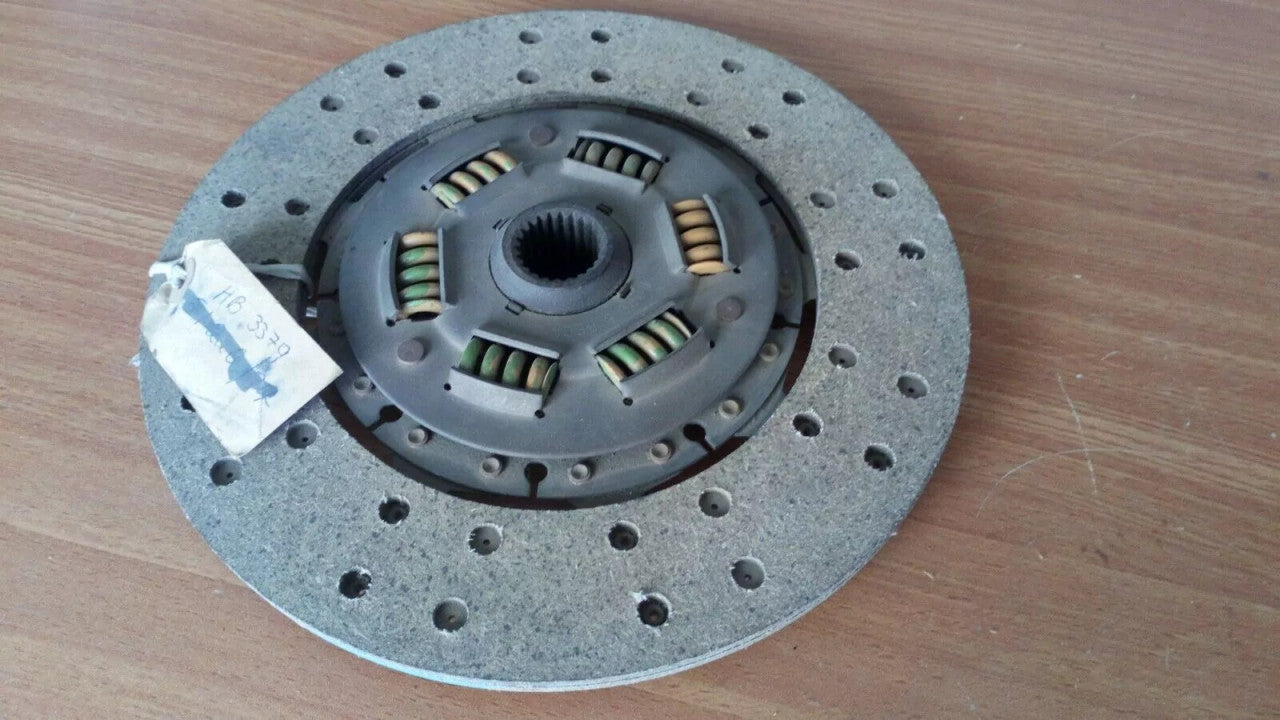 Clutch Disc fits Ford Capri Consul Granada Reliant Scimitar TVR Tuscan V6 241mm HB3379 View Front