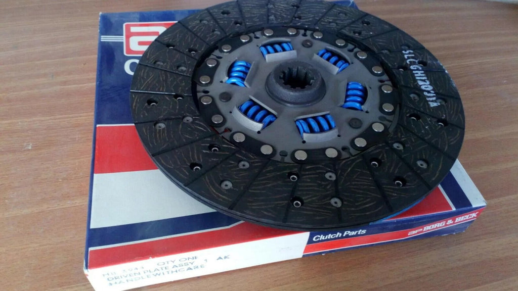 Clutch Disc fits Land Rover Series 3 90 110 V8 4 speed 267mm HB3944 View Rear