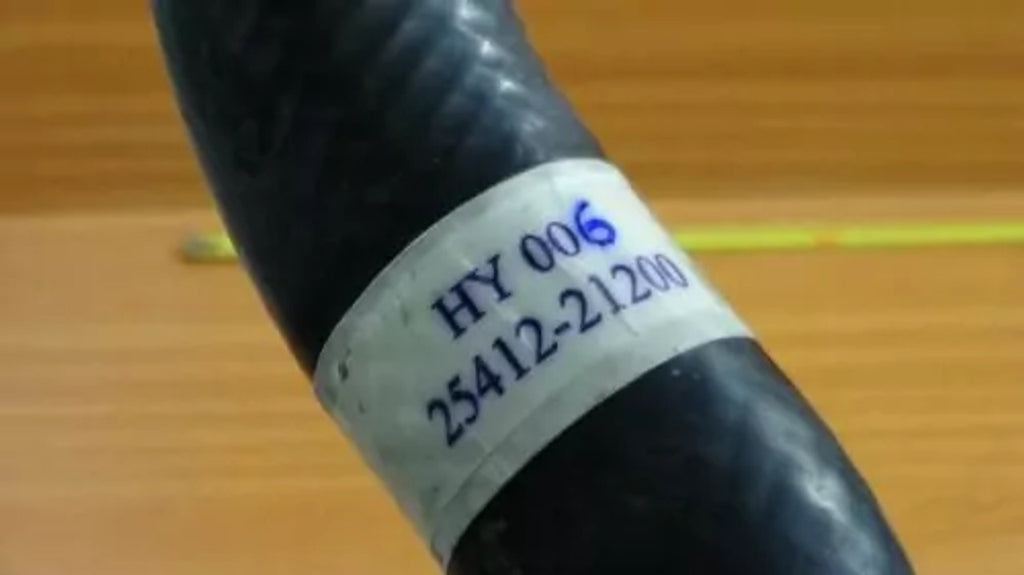 Radiator Hose Lower fits Hyundai Excel 25412-21200 HY006 View Rear
