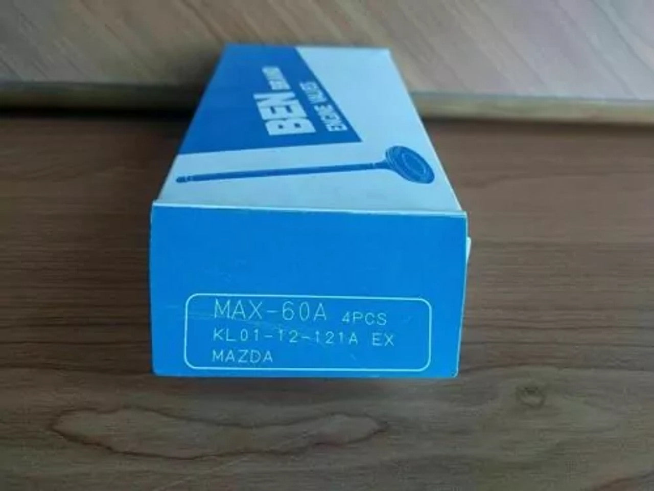 4x Exhaust Valves fits Mazda MX6 MS8 2.5 Ford Probe V6 DOHC engine KL KL01-12-121 View Front