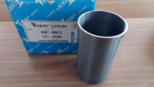 4x Cylinder Liners Sleeves fits Isuzu 4BC2 Semi Finished LS39166 View Front