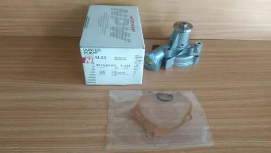 Water Pump fits Mitsubishi Galant E34A Colt Lancer Mirage C34V C14W 4D65 engines M-33 View Front