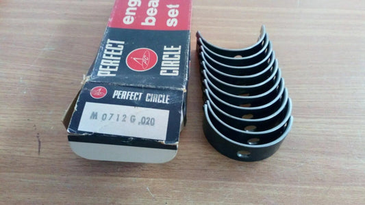 Main Bearings Crankshaft Set fits Saab 99 1968 on Oversize +020 M0712G/20 View Front