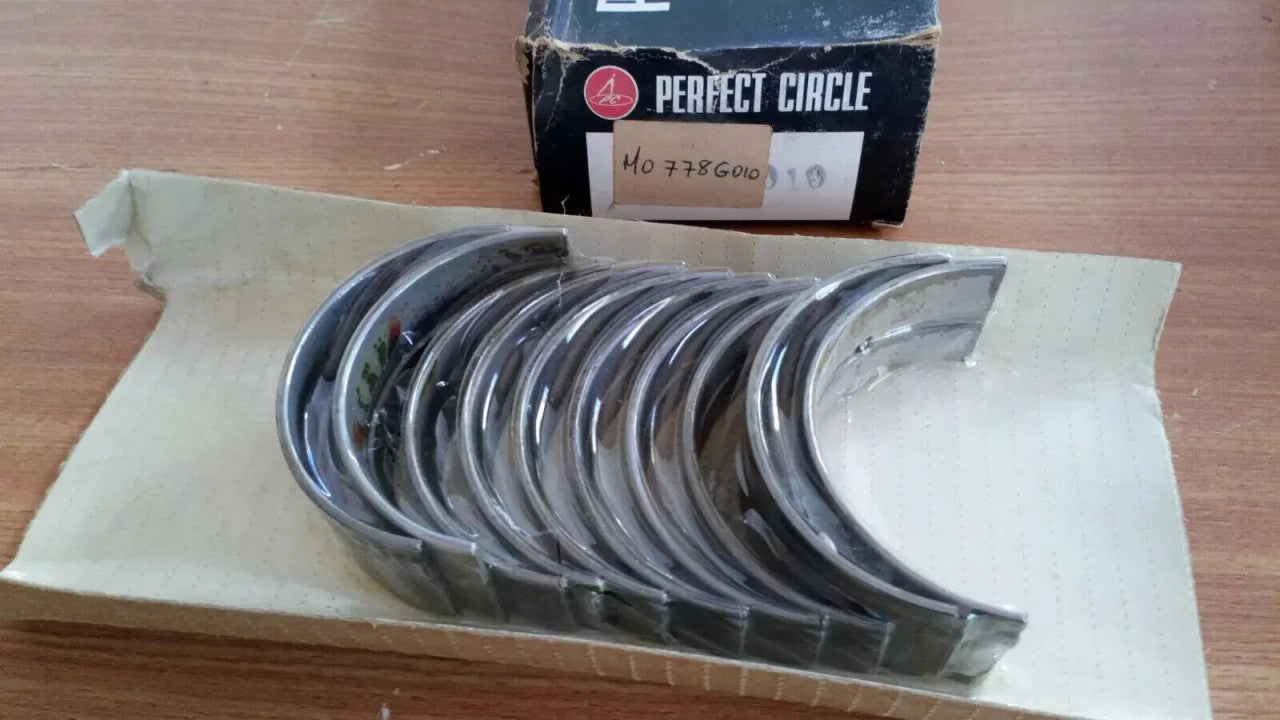 Main Bearings Crankshaft Set fits Ford D200 D300 D400 D500 2701E 2706E +0.20 M0778/0.20 View Front