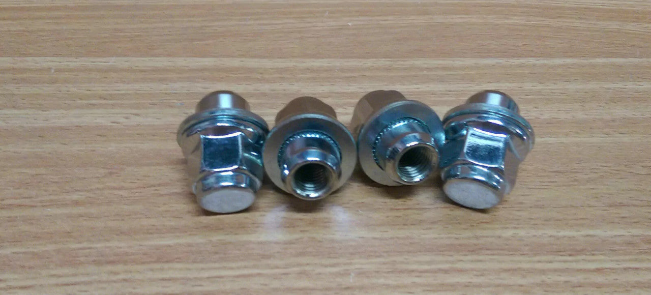 4x Wheel Lug Nuts fits Mitsubishi EVO Toyota Lexus Citroen Peugeot Scion MB579290 View Rear