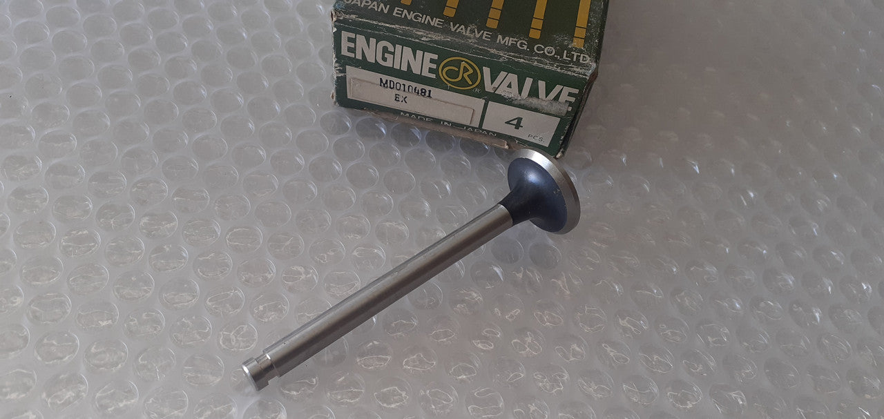 4x Exhaust Valve fits Mitsubishi 4G41 4G42 29x8x100.90 MD010481 View Front