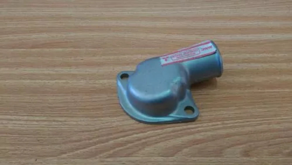 Water Elbow Outlet Thermostat Cover fits Mitsubishi Colt 1100 11 MD010550 View Rear