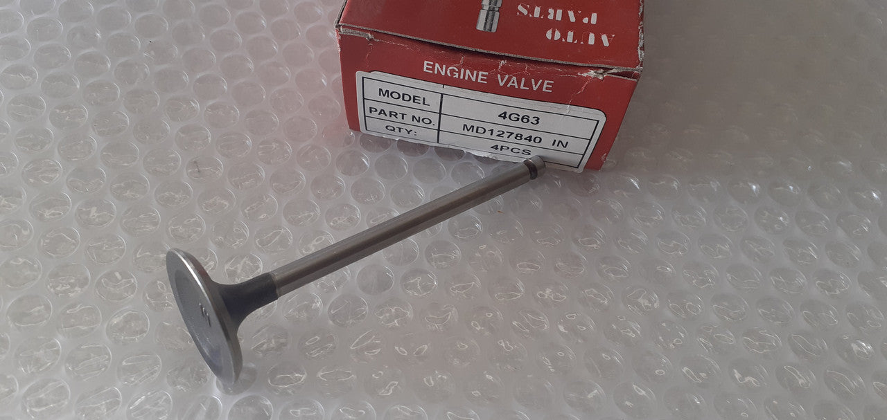 4x Intake Inlet Valve fits Mitsubishi 4G61 4G64 34x6.6x109.70 MD127840 View Front
