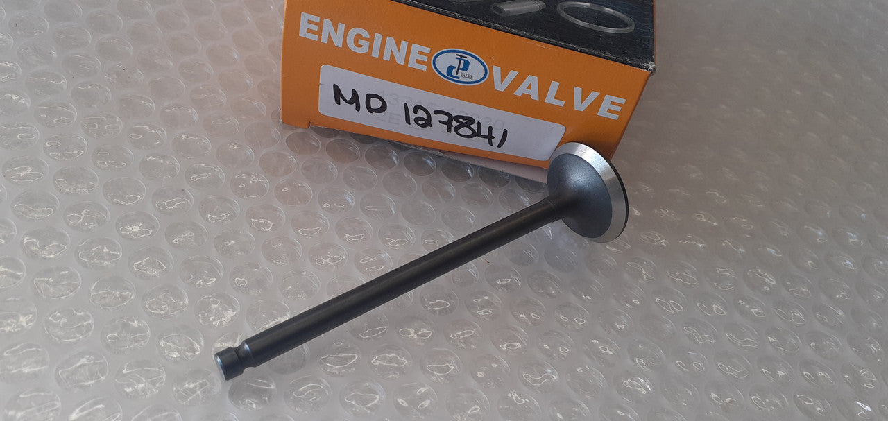 4x Exhaust Valve fits Mitsubishi 4G61 4G64 DOHC 30.5x6.6x109.8 MD127841 View Front