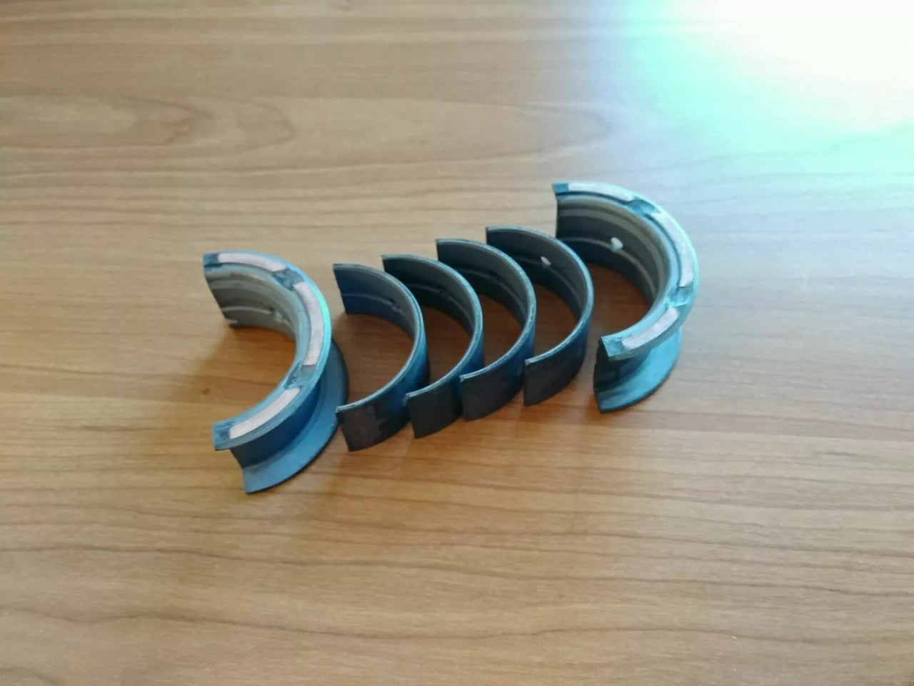 Main Bearings Crankshaft Set fits Daihatsu 1000 FE engine Oversize +0.50mm MS2504/50 View Front