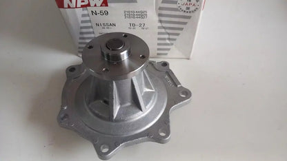 Water Pump fits Nissan Truck D21 TD25 TD27 N-59 View Front