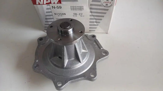 Water Pump fits Nissan Truck D21 TD25 TD27 N-59 View Front