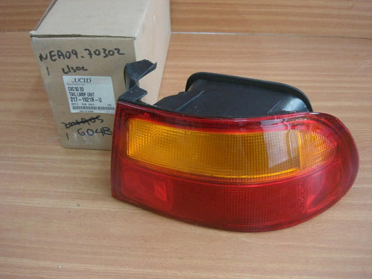 Tail Light Outer Right fits Honda Civic EG 3 Door 33500-SR3-A01 NEA09-70302 View Front