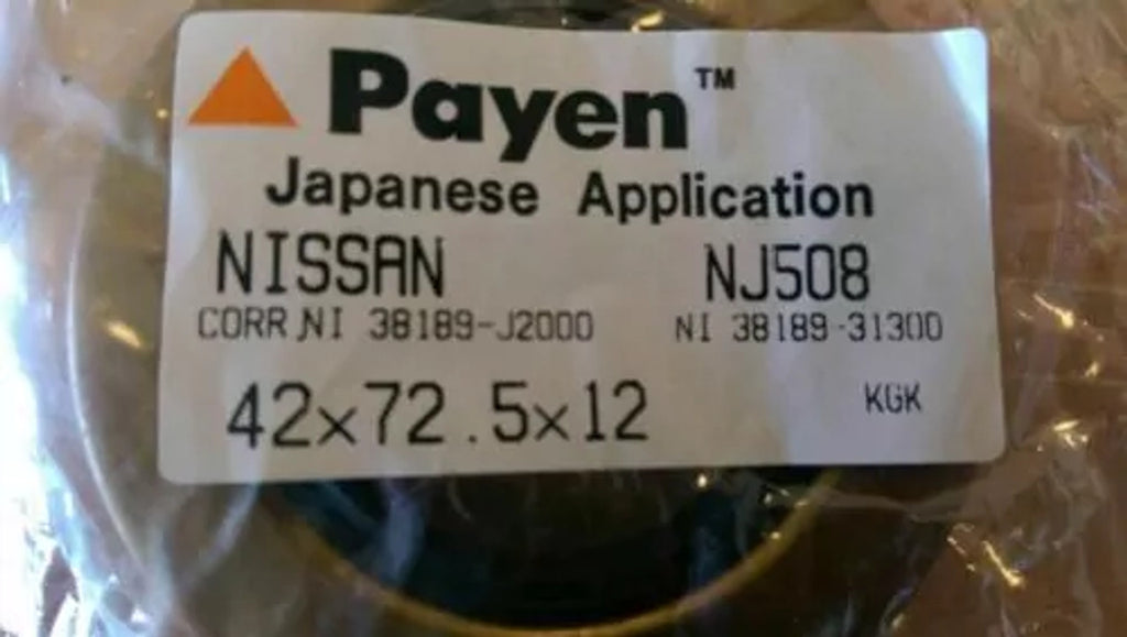 Oil Seal Drive Pinion fits Nissan Patrol Safari Y60 161 TB42S 42x72.5x12 NJ508 View Rear