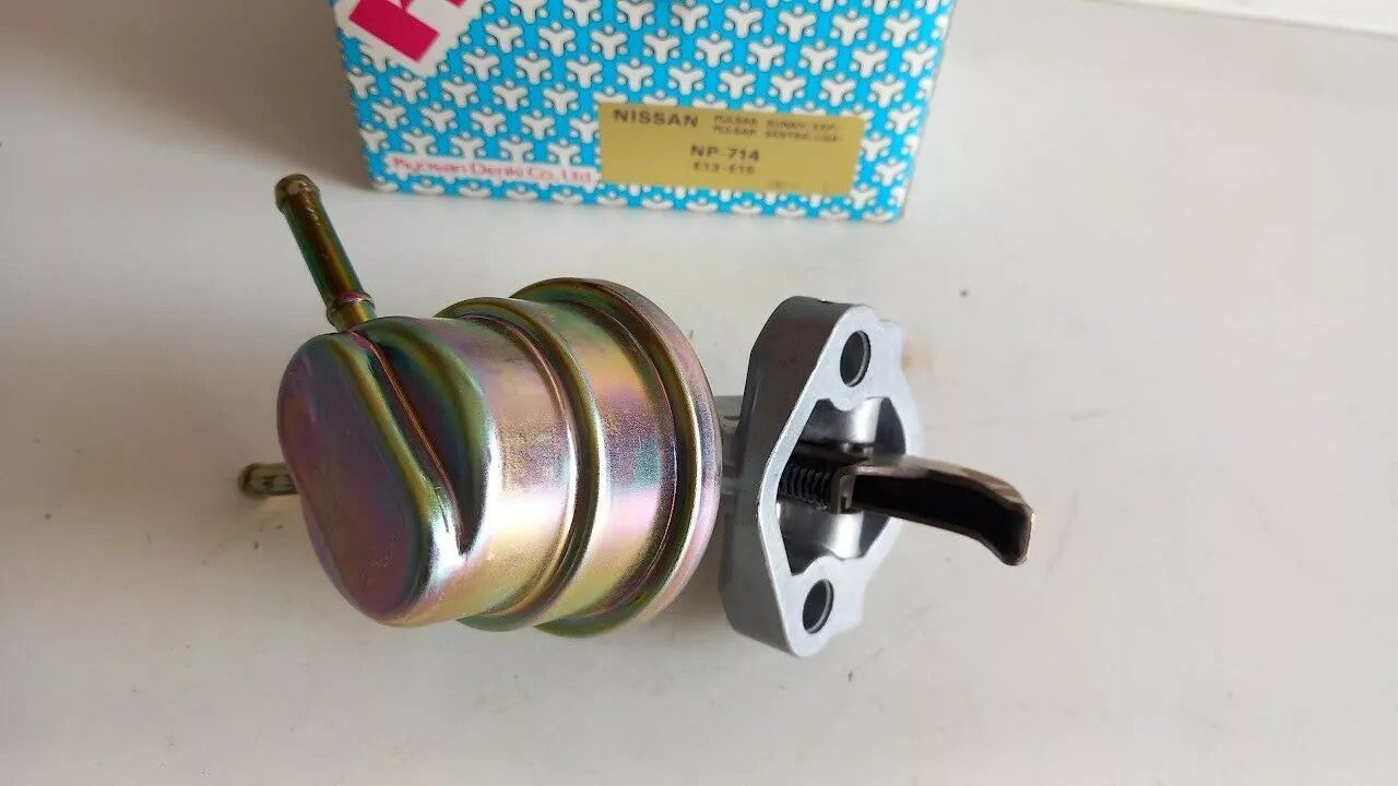 Fuel Pump fits Nissan Sunny Datsun Cherry B11 N12 310 E13 E15 NP714 View Front
