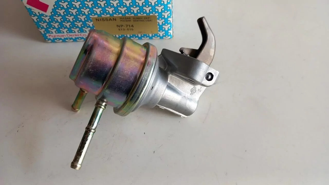 Fuel Pump fits Nissan Sunny Datsun Cherry B11 N12 310 E13 E15 NP714 View Rear