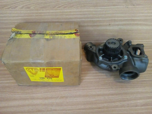 Water Pump fits Iveco Eutotech Eurotrakker 8460 6 cylinder 61318939 OMP-196-475 View Front