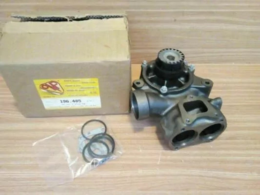 Water Pump fits Iveco New Holland 6 cylinder 821042 engines - 98447661 OMP-196-485 View Front