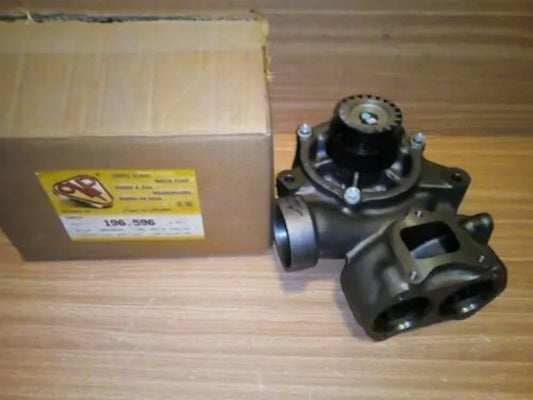 Water Pump fits Iveco EuroStar Eurotech HD7 8210.42 6 cylinder 500350783 OMP-196-596 View Front