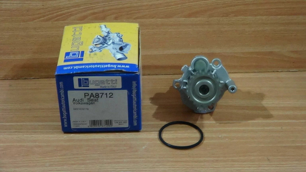 Water Pump fits VW Polo Lupo Skoda Fabia Seat Ibiza Ford Galaxy Audi A3 TDi PA8712 View Rear