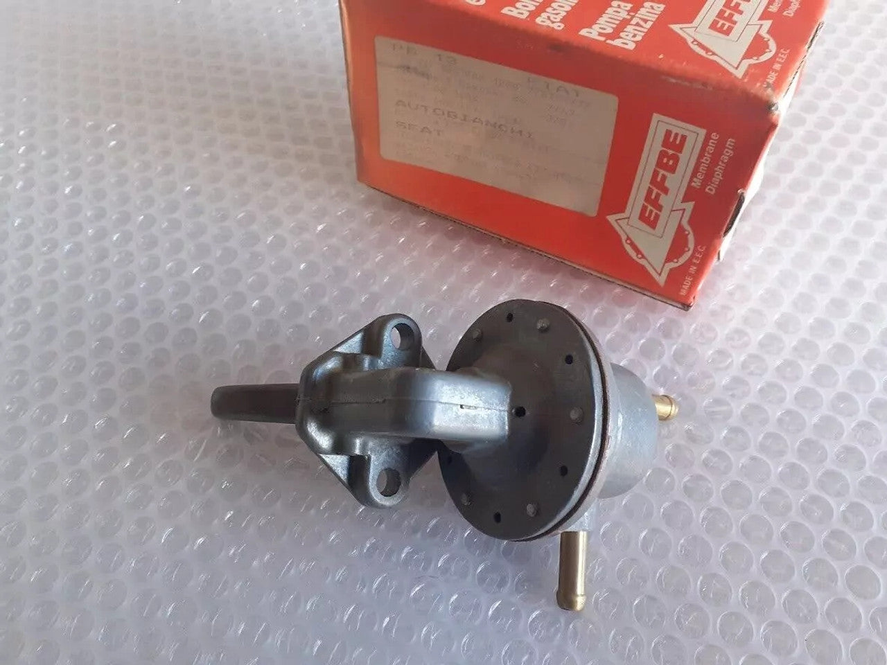 Fuel Pump fits Fiat 124 Sport 131 238 Autobianchi A111 Coupe Seat Mirafiori PB13 View Upper