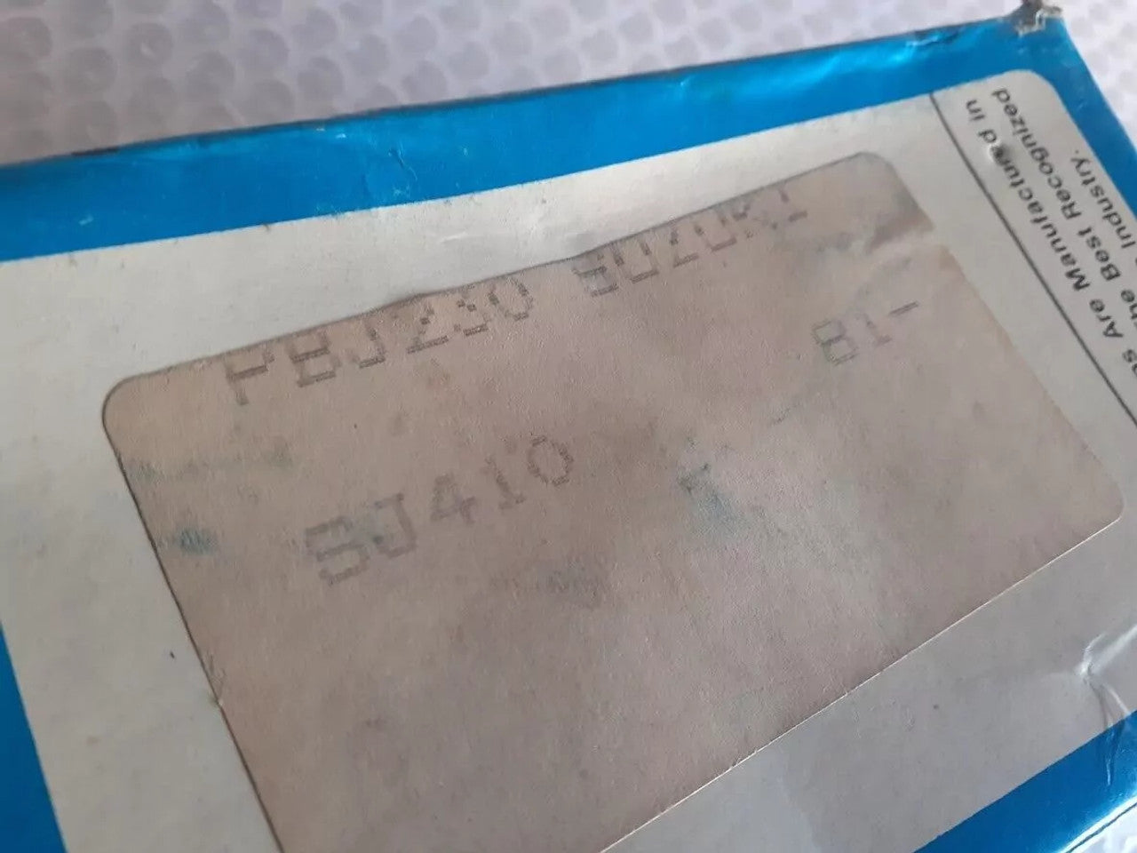 Fuel Pump fits Suzuki SJ410 F10A 1981- PBJ230 View Close Up Front