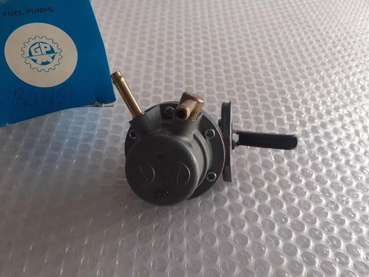 Fuel Pump fits Nissan Datsun Cherry E10 A10 engine PBJ461 View Rear