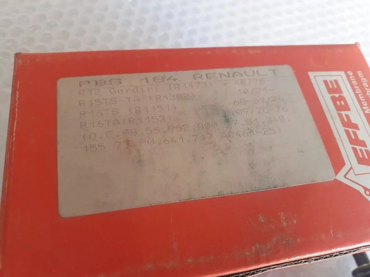 Fuel Pump fits Renault R12 R15 R16 R20 PBS184 View Lower