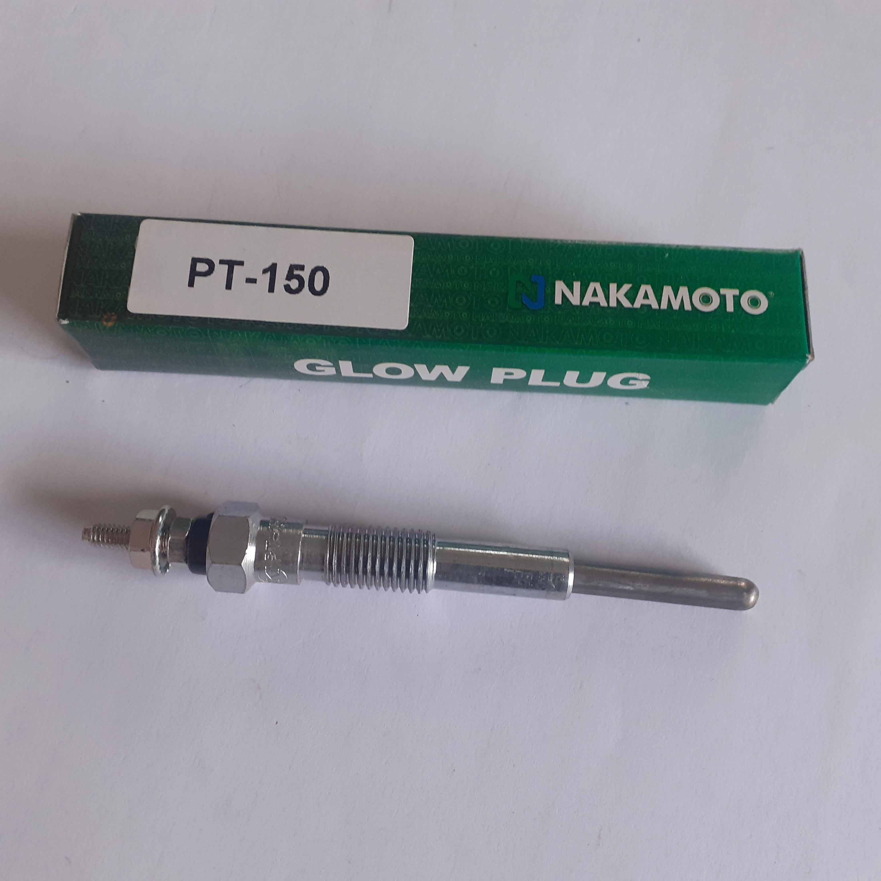 4x Glow Plugs fits Toyota 1C 2C 5mm 11 Volts 19850-64020 View Front