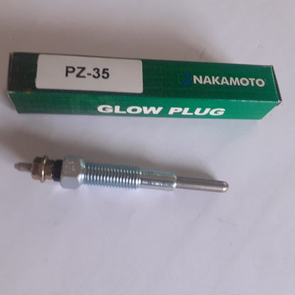 4x Glow Plugs fits Mazda Capella 626 RF Luce Cosmo S2 12 Volts S210-18-140 View Front