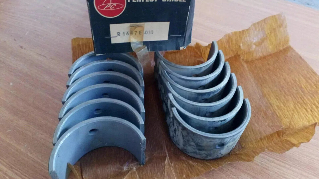 Connecting Rod Conrod Bearings fits AEC British Leyland AH AV410 AV470 +0.10 R1647E/10 View Front
