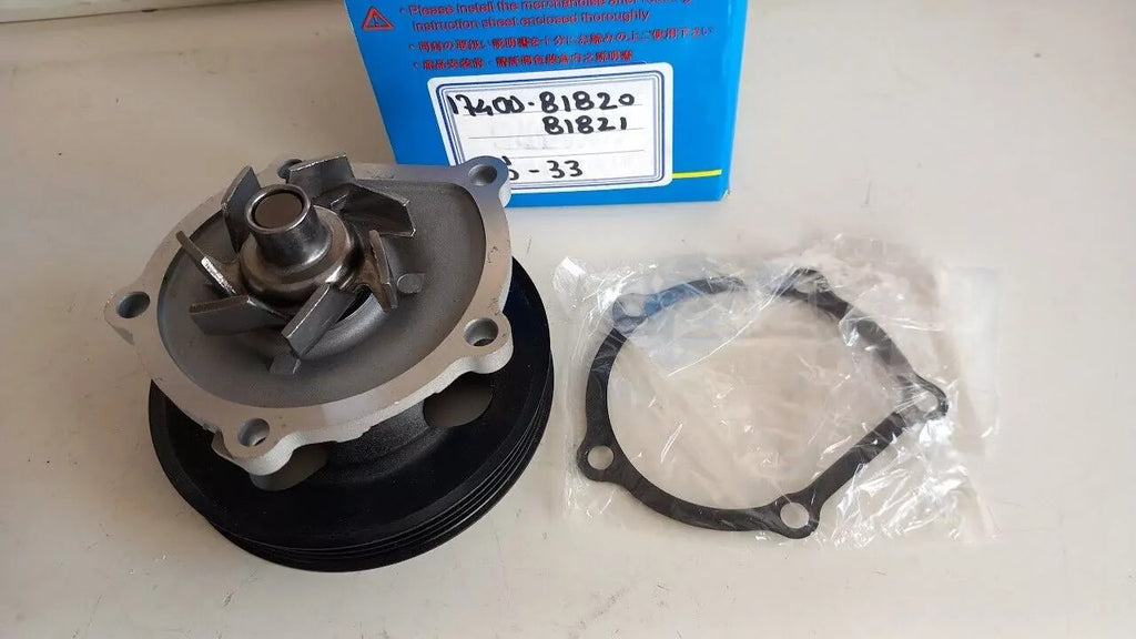 Water Pump fits Suzuki Jimny JB23W K6A 660cc S-33 View Rear
