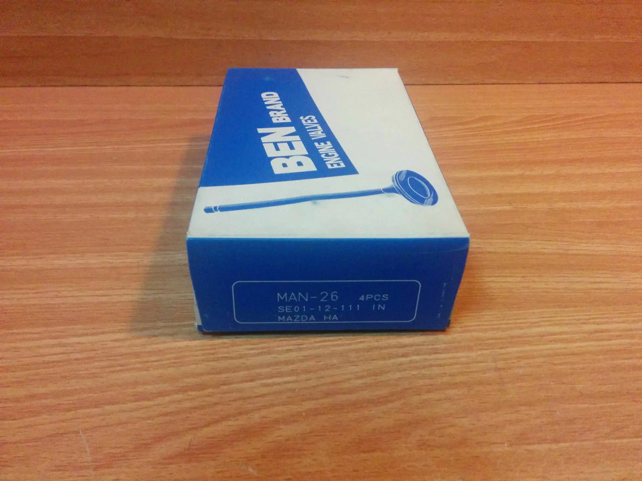 4x Intake Valves Inlet fits Mazda Titan E3000 T3000 Parkway HA engine SE01-12-111 View Front