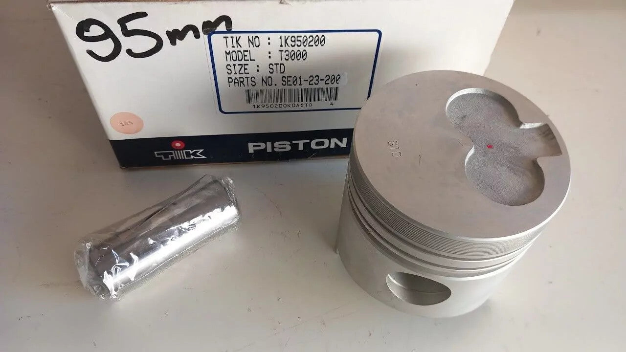 4x Piston fits Mazda HA engine Perkins 95.02mm Bore STD SE01-23-200 View Front