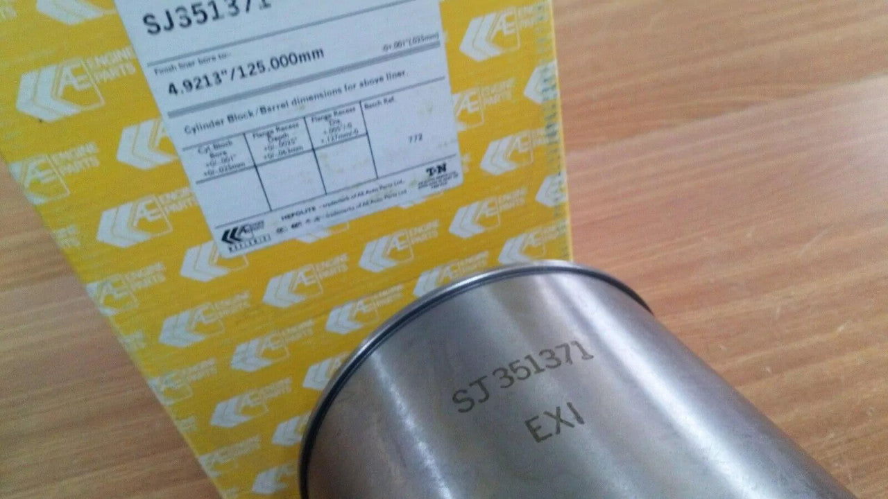 Cylinder Liner Sleeve fits Nissan UD CD40 125mm Bore SJ351371 View Rear