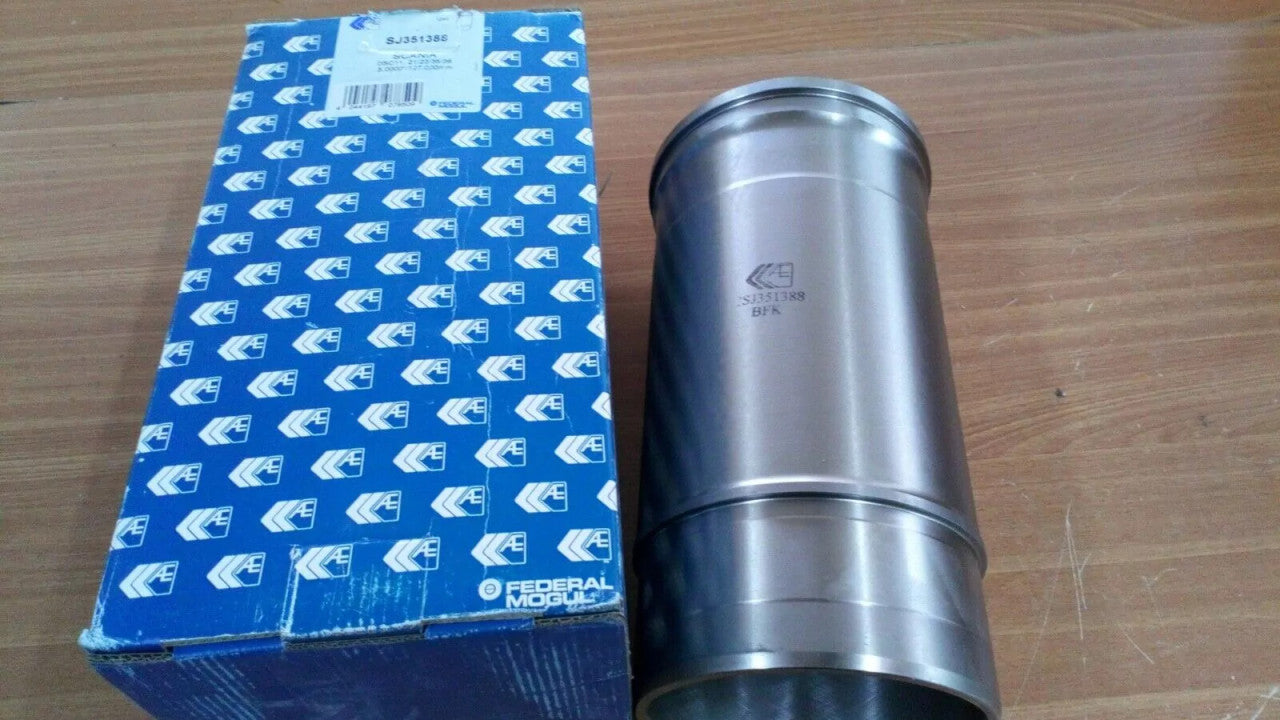Cylinder Liner Sleeve fits Scania 127mm Bore SJ351388 View Front