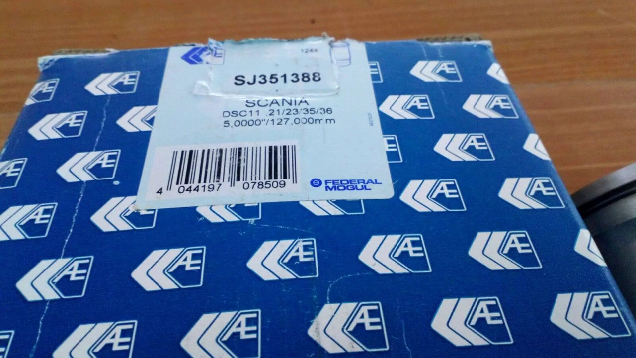 Cylinder Liner Sleeve fits Scania 127mm Bore SJ351388 View Right