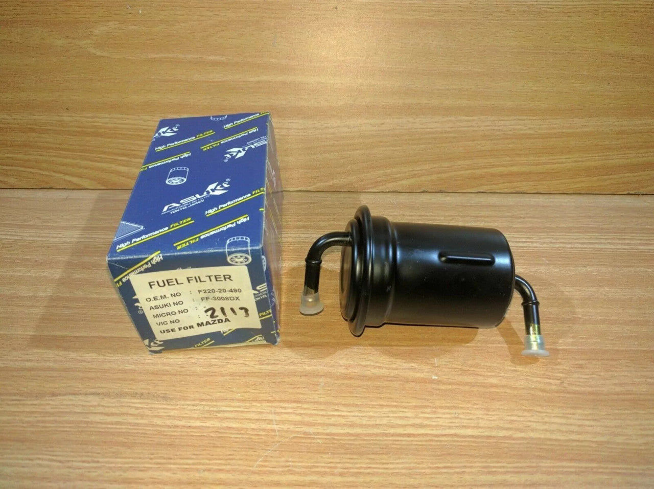 Fuel Filter fits Mazda 626 GD FE engines 16v Ford Probe SP2113 View Front