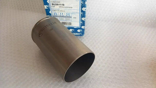 Cylinder Liner Sleeve fits Mercedes OM616 OM617 91mm Bore SU351119 View Front